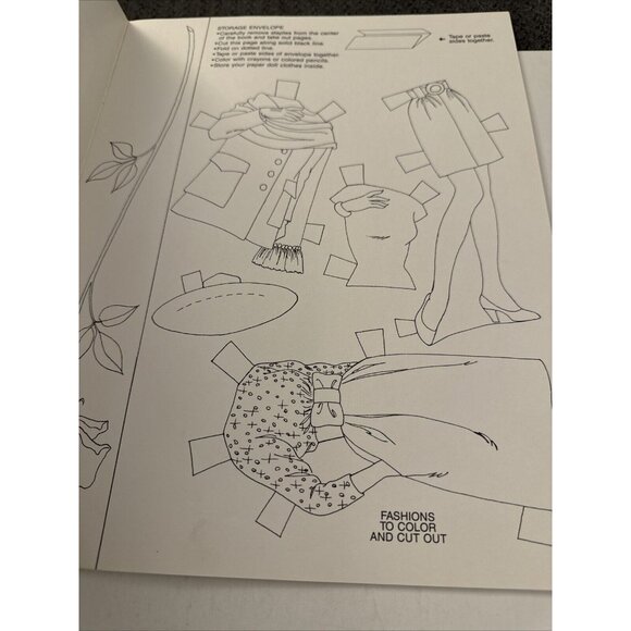 Vintage Golden Miss America Paper Dolls Doll Book PD3 - Picture 5 of 5